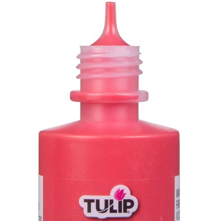 Picture of 41438 Tulip Dimensional Fabric Paint Slick True Red 4 fl. oz.