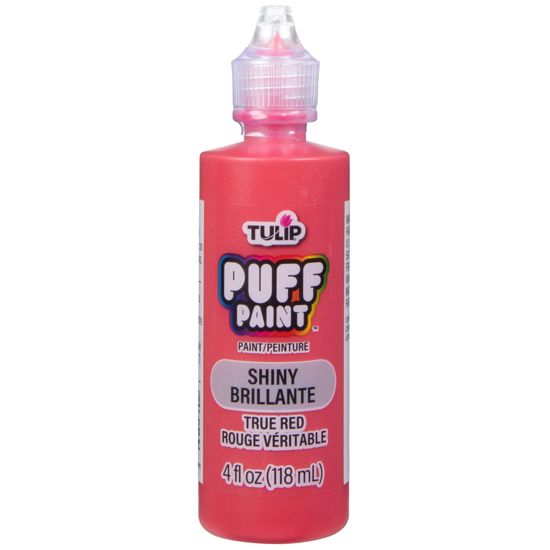 Picture of 41438 Tulip Dimensional Fabric Paint Slick True Red 4 fl. oz.