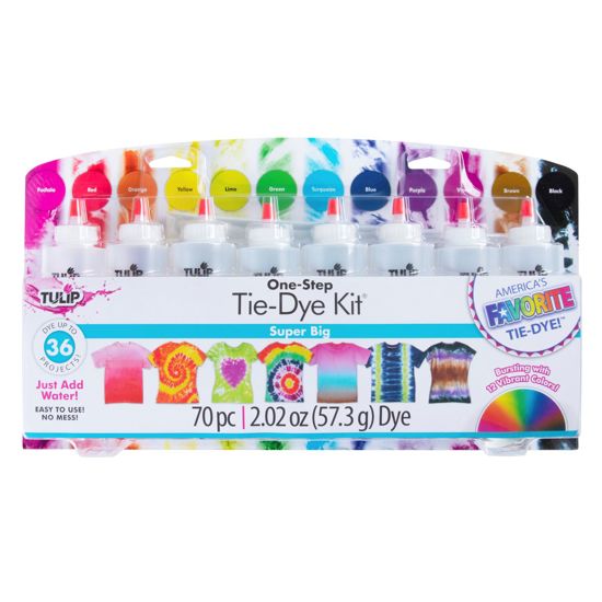 Picture of 32739 ONE STEP TIE-DYE KIT SUPER BIG TWELVE COLOR