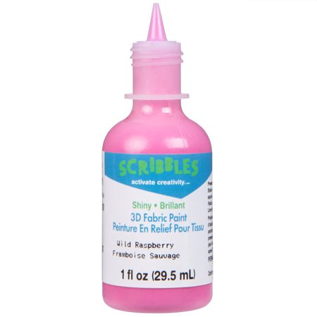 Picture of 12639 3D Fabric Paint Wild Raspberry 1 oz.