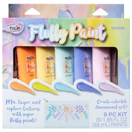 Picture of 48062 TULIP FLUFFY PAINT KIT SERENE