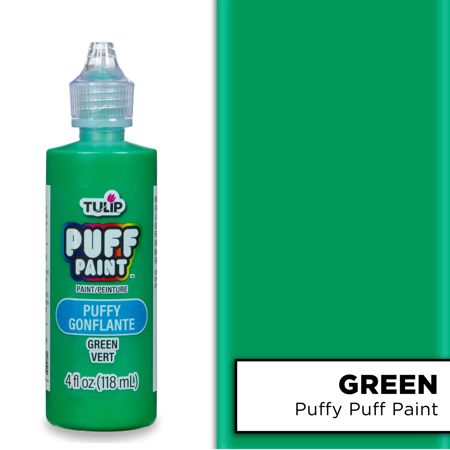 Picture of 17133 Tulip Dimensional Fabric Paint Puffy Green 4 oz.