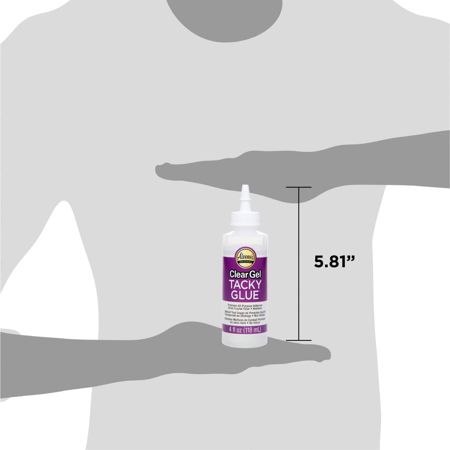 Picture of 44100                               ALENEES CLEAR GEL TACKY GLUE 4OZ                  
