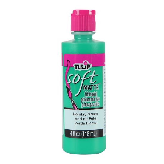 Picture of 20411 Brush-On Fabric Paint Holiday Green Matte 4 oz.