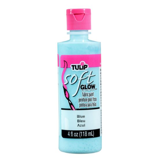 Picture of 29105 Brush-On Fabric Paint Glow Blue 4 oz.