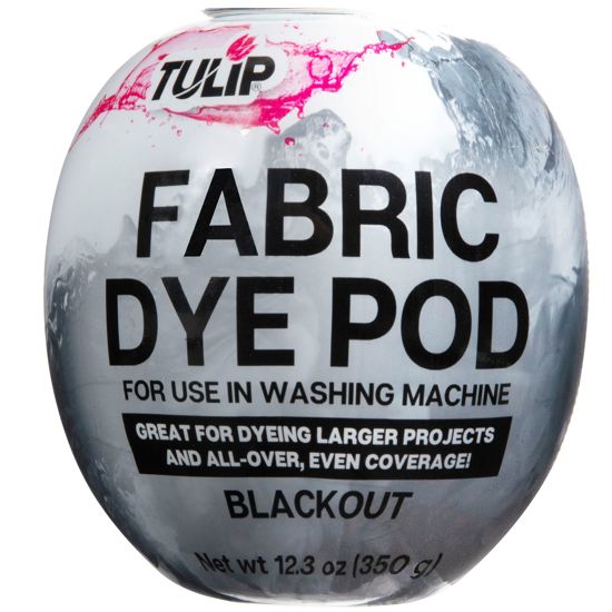 Picture of 48588                               TULIP ALL IN ONE FABRIC DYE POD BLACKOUT          