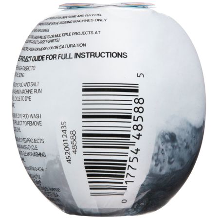 Picture of 48588                               TULIP ALL IN ONE FABRIC DYE POD BLACKOUT          