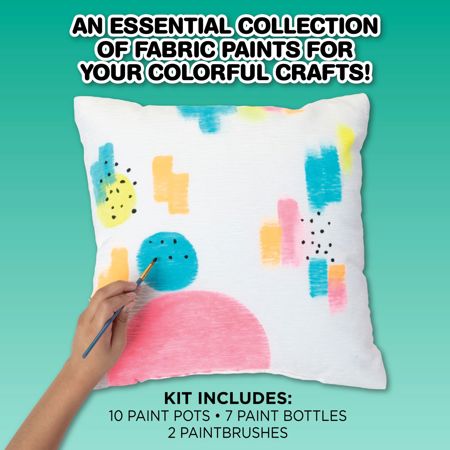 Picture of 48457 Tulip Brush-On Fabric Paint Essentials 19-Pc. Kit