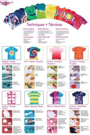 Ultimate 5-Color Tie-Dye Kit Project Guide