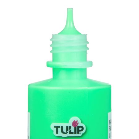 Picture of 41412 Tulip Dimensional Fabric Paint Slick Fluorescent Green 4 oz.