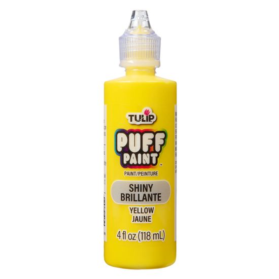 Picture of 41408 Tulip Puff Paint Shiny Yellow 4 fl. oz.