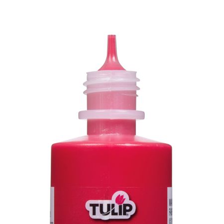 Picture of 41402 Tulip Dimensional Fabric Paint Slick Deep Red 4 oz.