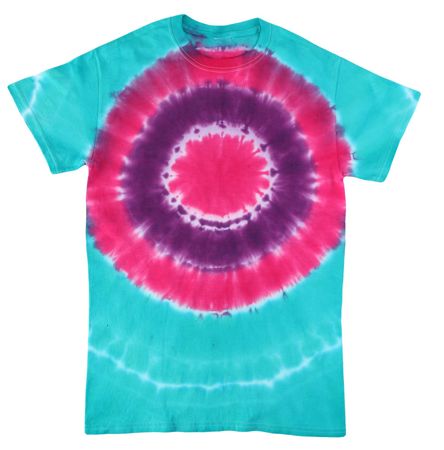 Paradise Punch 3-Color Tie-Dye t-shirt