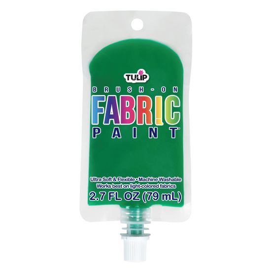 Picture of 48199 Tulip Brush-On Fabric Paint Green 2.7 fl. oz.