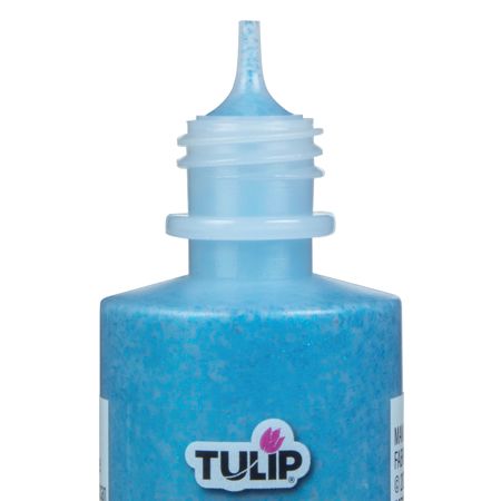 Picture of 41304 Tulip Dimensional Fabric Paint Glitter Blue 4 oz.