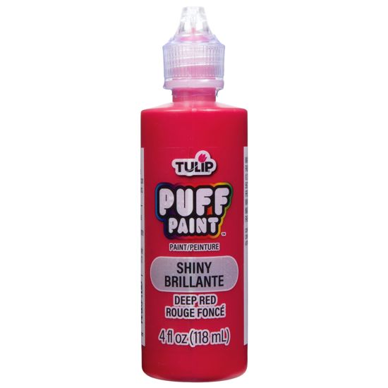 Picture of 41402 Tulip Dimensional Fabric Paint Slick Deep Red 4 oz.