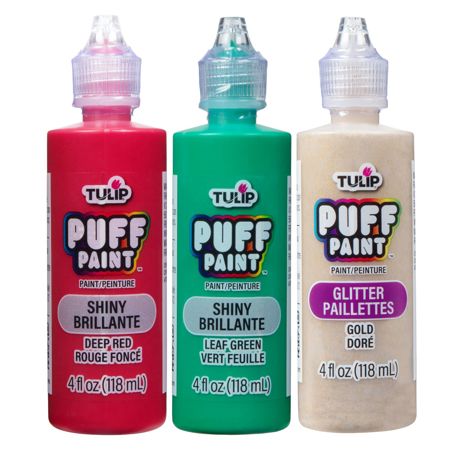 Picture of 42185 Tulip Dimensional Fabric Paint Christmas 4 fl. oz. 3 Pack