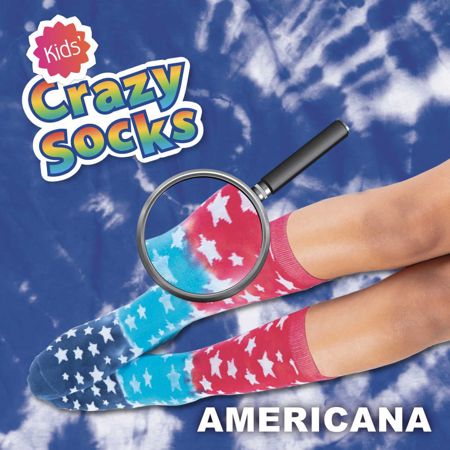 Picture of 42363 Create Basics Kids' Crazy Socks Americana
