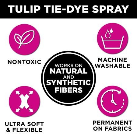 Picture of 48570 Tulip Spray Tie-Dye Kit 8 Pack