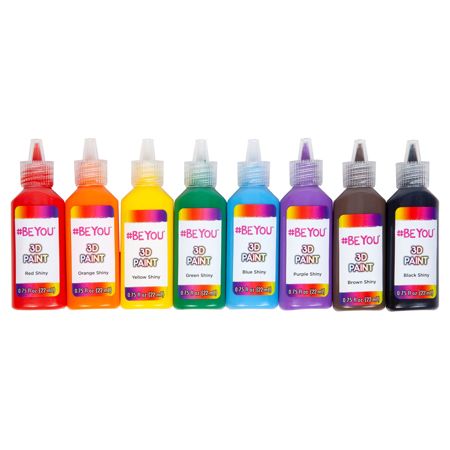 Picture of 37466 #BEYOU 3D PAINT SUMMER 8PK RAINBOW