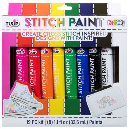 Picture of 48727                               TULIP STITCH PAINT 8 PACK POSITIVITY              