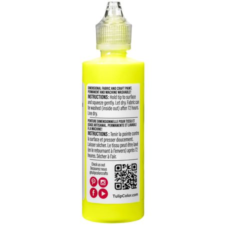 Picture of 41427 Tulip Puff Paint Slick Yellow 4 fl. oz.