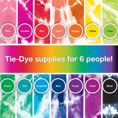 Picture of 32378 Tulip Tie-Dye Party 18-Color Tie-Dye Kit