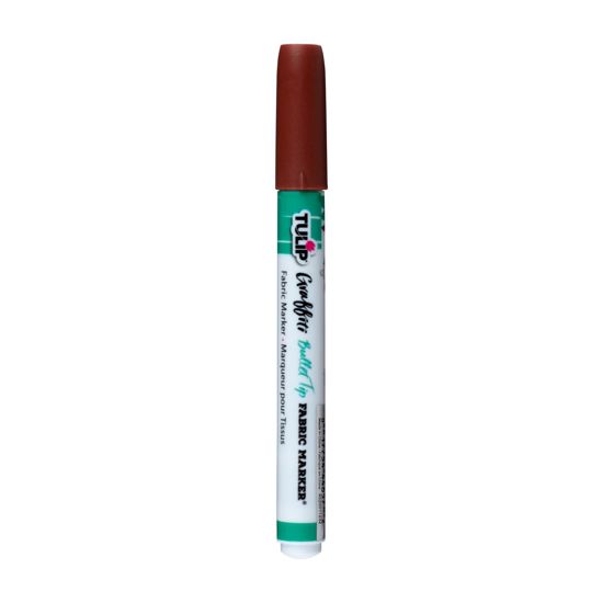 Picture of 44657 Tulip Bullet Tip Fabric Marker Brown
