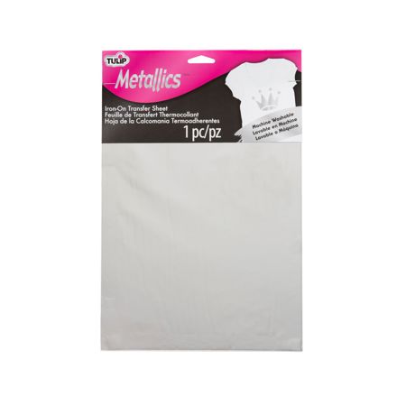 Picture of 34369 Express Yourself! Iron-On Transfer Sheet Silver Metallics