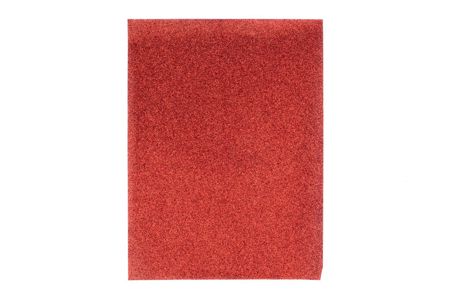 Picture of 32476 Iron-On Transfer Red Glitter Sheet