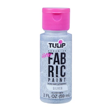 Picture of 39952 Brush-On Fabric Paint Silver Glitter 2 oz.