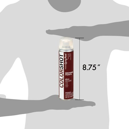 Picture of 40099 COLORSHOT Gloss Spray Paint Brownie Points (Brown) 10 oz.