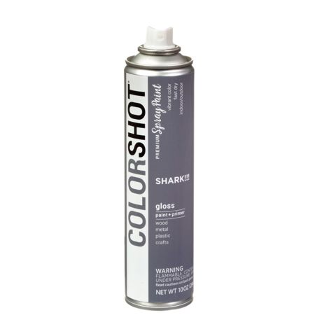 Picture of 40102 COLORSHOT Gloss Spray Paint Shark! (Dark Gray) 10 oz.