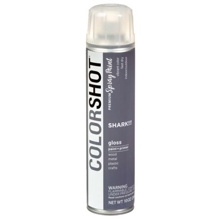 Picture of 40102 COLORSHOT Gloss Spray Paint Shark! (Dark Gray) 10 oz.