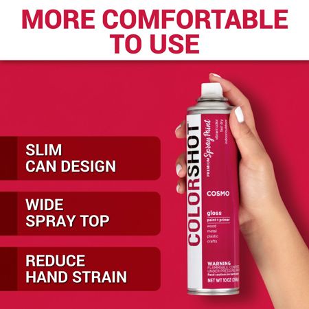 Picture of 40077 COLORSHOT Gloss Spray Paint Cosmo (Fuchsia) 10 oz.