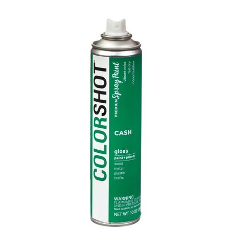 Picture of 40085 COLORSHOT Gloss Spray Paint Cash (Green) 10 oz.