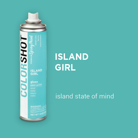 Picture of 40088 COLORSHOT Gloss Spray Paint Island Girl (Mint) 10 oz.