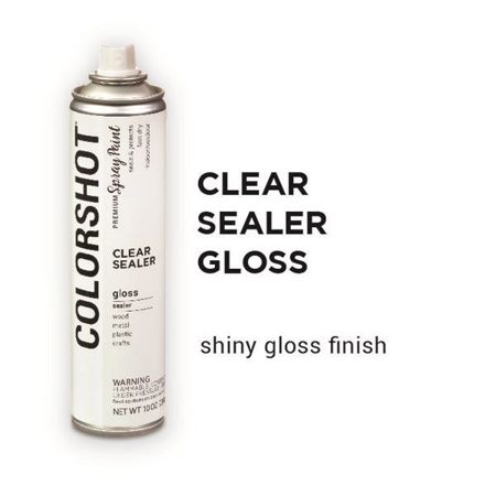 Picture of 40122 COLORSHOT Gloss Spray Paint Clear Sealer (Clear) 10 oz.