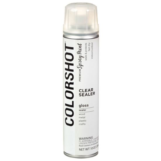 Picture of 40122 COLORSHOT Gloss Spray Paint Clear Sealer (Clear) 10 oz.