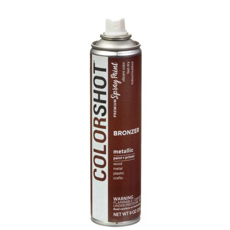 Picture of 40114 COLORSHOT Metallic Spray Paint Bronzer (Brown Metallic) 9 oz.