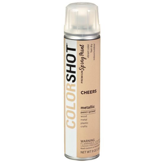 Picture of 40111 COLORSHOT Metallic Spray Paint Cheers (Champagne Metallic) 9 oz.