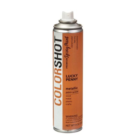 Picture of 40110 COLORSHOT Metallic Spray Paint Lucky Penny (Rose Gold Metallic) 9 oz.