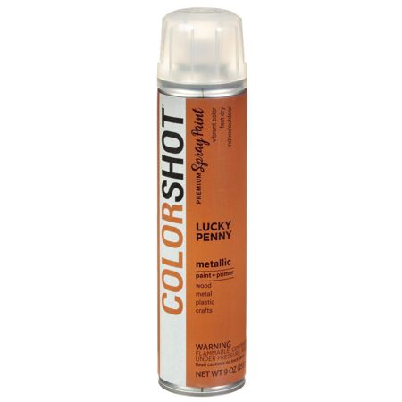 Picture of 40110 COLORSHOT Metallic Spray Paint Lucky Penny (Rose Gold Metallic) 9 oz.