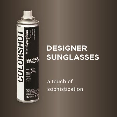 Picture of 40115 COLORSHOT Metallic Spray Paint Designer Sunglasses (Deep Brown Metallic) 9 oz.