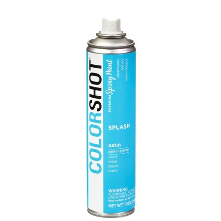 Picture of 40092 COLORSHOT Satin Spray Paint Splash (Medium Blue) 10 oz.