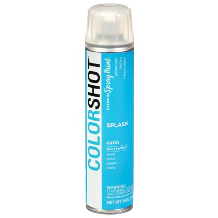 Picture of 40092 COLORSHOT Satin Spray Paint Splash (Medium Blue) 10 oz.