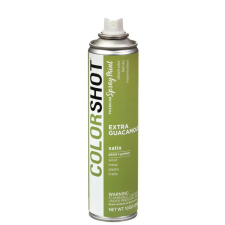 Picture of 40087 COLORSHOT Satin Spray Paint Extra Guacamole (Avocado) 10 oz.