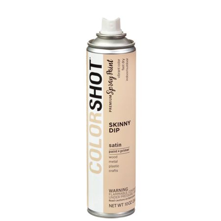 Picture of 40097 COLORSHOT Satin Spray Paint Skinny Dip (Beige) 10 oz.