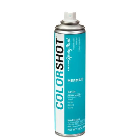 Picture of 40089 COLORSHOT Satin Spray Paint Mermaid (Teal) 10 oz.