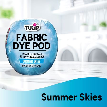 Picture of 48595 Tulip Fabric Dye Pod Summer Skies (aqua)